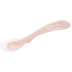 Béaba                    Cuillère silicone 2ème âge      Barbe À Papa