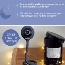 Béaba Ecoute bébé vidéo Connect Zen Night Blue