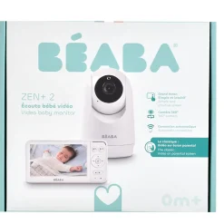 Béaba Ecoute bébé vidéo Zen Plus 2 White