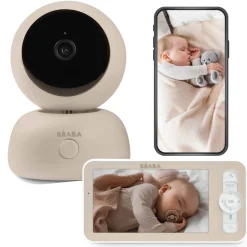 Béaba Ecoute Bébé Vidéo Zen Premium Terre d'argile