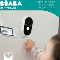 Béaba                    Ecoute Bébé Zen Travel    Blanc