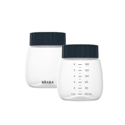 Béaba                    Flacon de recueil pour Tire-lait Double et Simple    Transparent