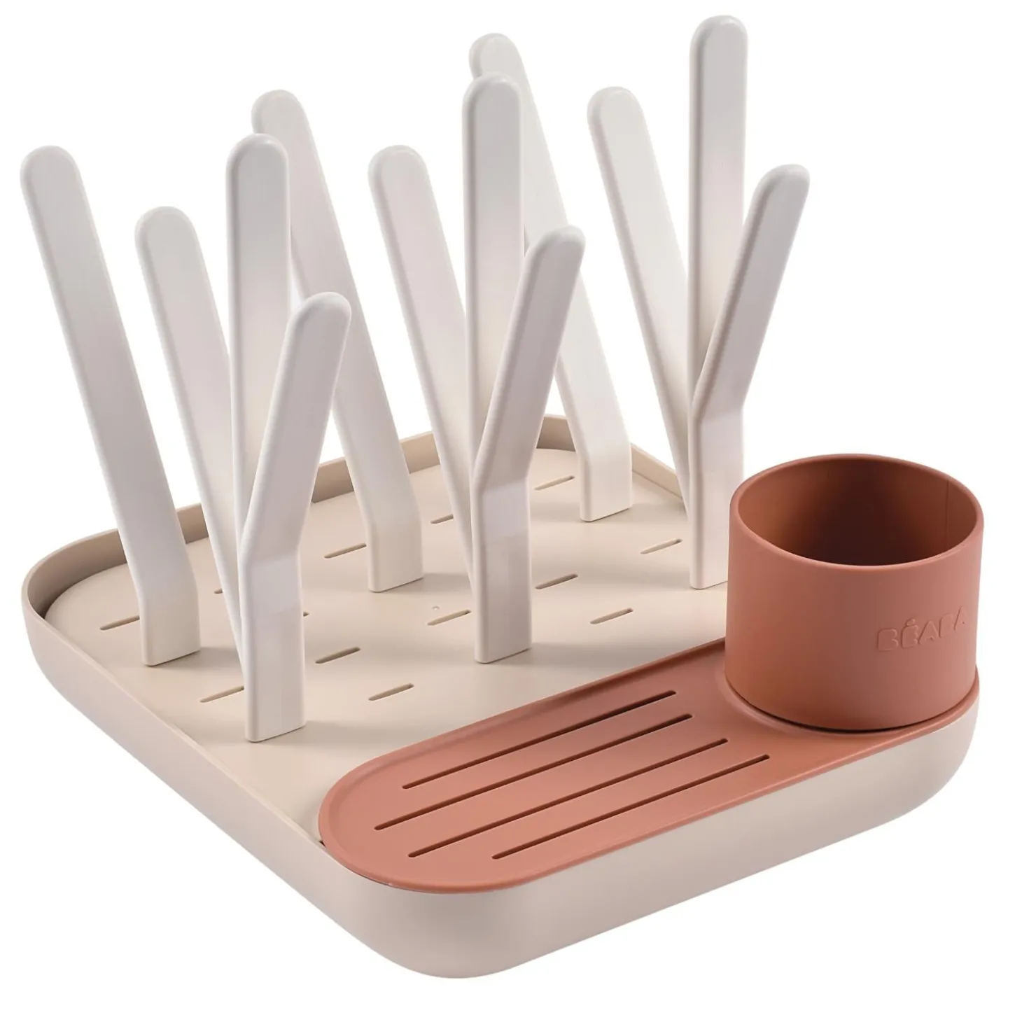 Béaba Égoutte Biberons Forêt Terracotta/Clay