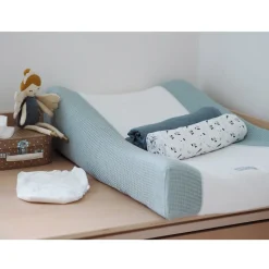 Béaba Housse en coton pour matelas Sofalange Vert D'Eau