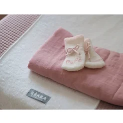 Béaba Housse en coton pour matelas Sofalange Vieux Rose