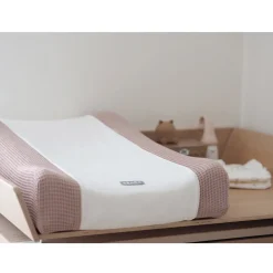 Béaba Housse en coton pour matelas Sofalange Vieux Rose
