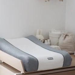 Béaba                    Housse en coton pour matelas Sofalange    Light Mist
