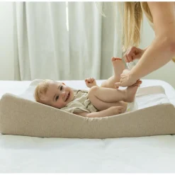 Béaba                    Housse Matelas à Langer Sofalange    Terre D'Argile Clay / Gazell