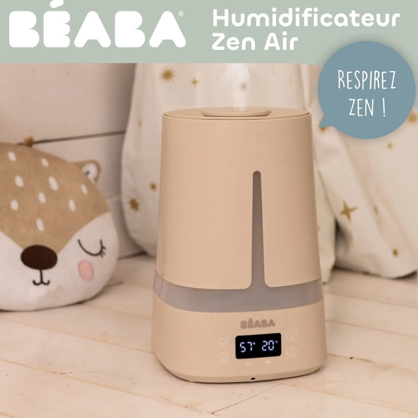 Béaba Humidificateur Zen Air Terre d'argile