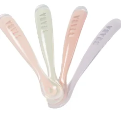 Béaba                    Lot de 4 cuillères silicone 1er âge      Barbe À Papa