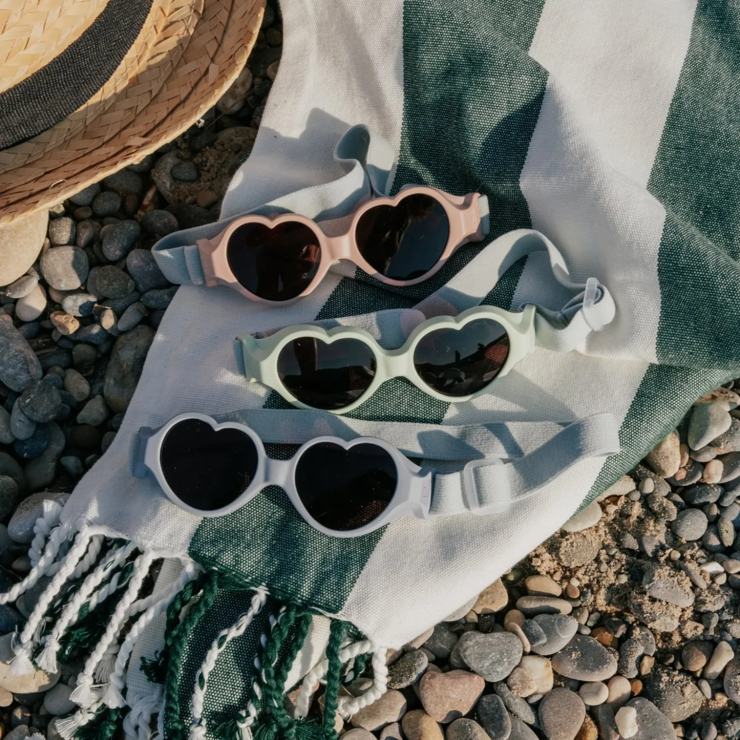 Béaba Lunettes Bandeau Baby Coeur Menthaulait 0-9 mois