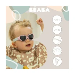 Béaba                    Lunettes Bandeau Baby Coeur    Lilas            0-9 mois