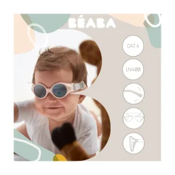 Béaba Lunettes Bandeau Baby Coeur Ochre 0-9 mois