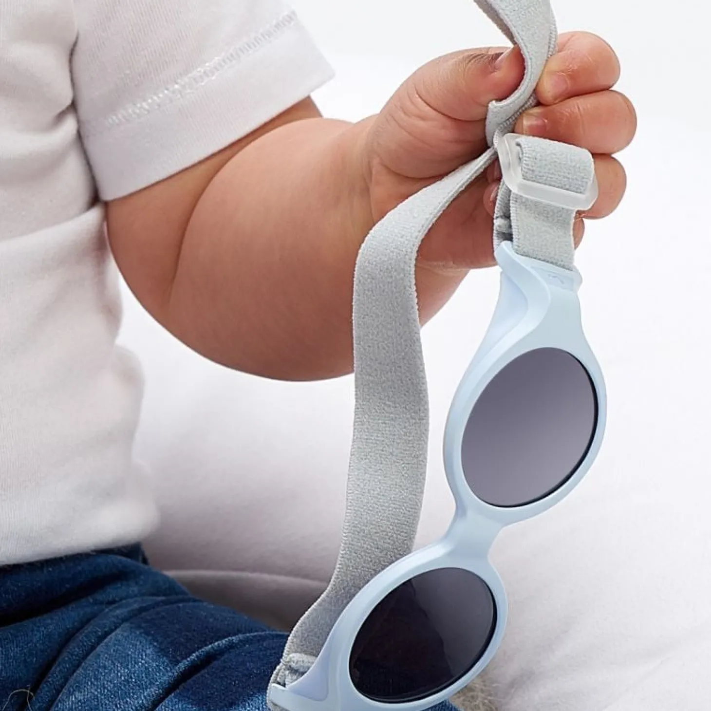 Béaba Lunettes bandeau Bleu Perle 0-9 mois