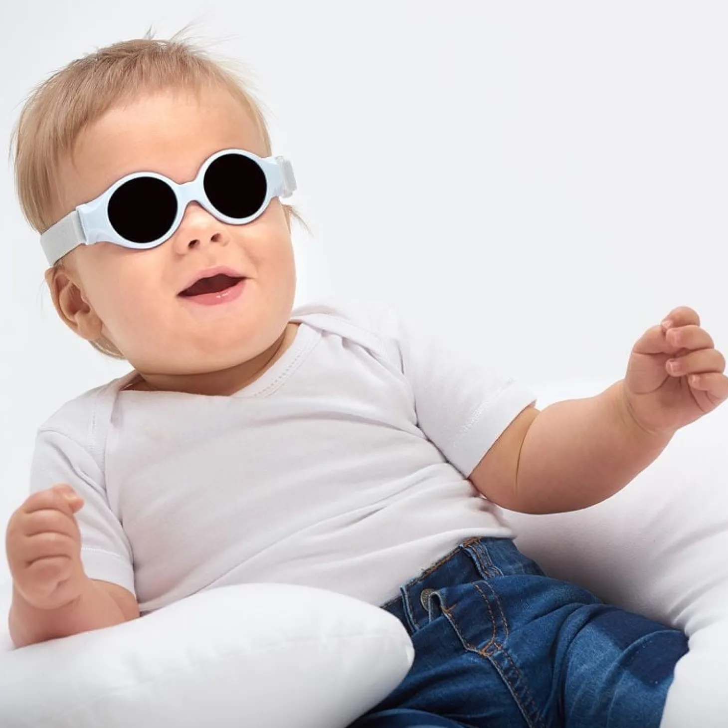 Béaba Lunettes bandeau Bleu Perle 0-9 mois