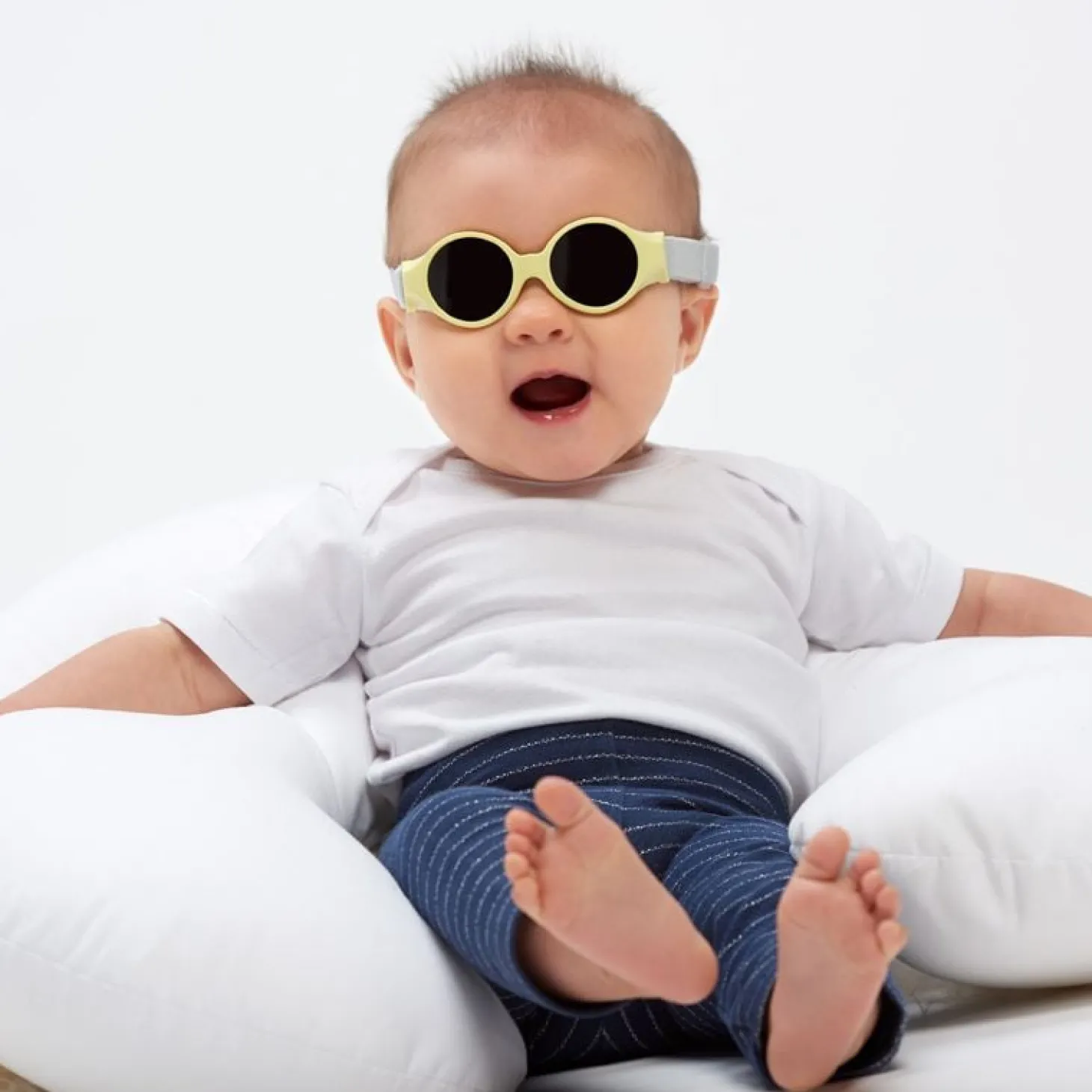 Béaba Lunettes bandeau Jaune Pastel 0-9 mois