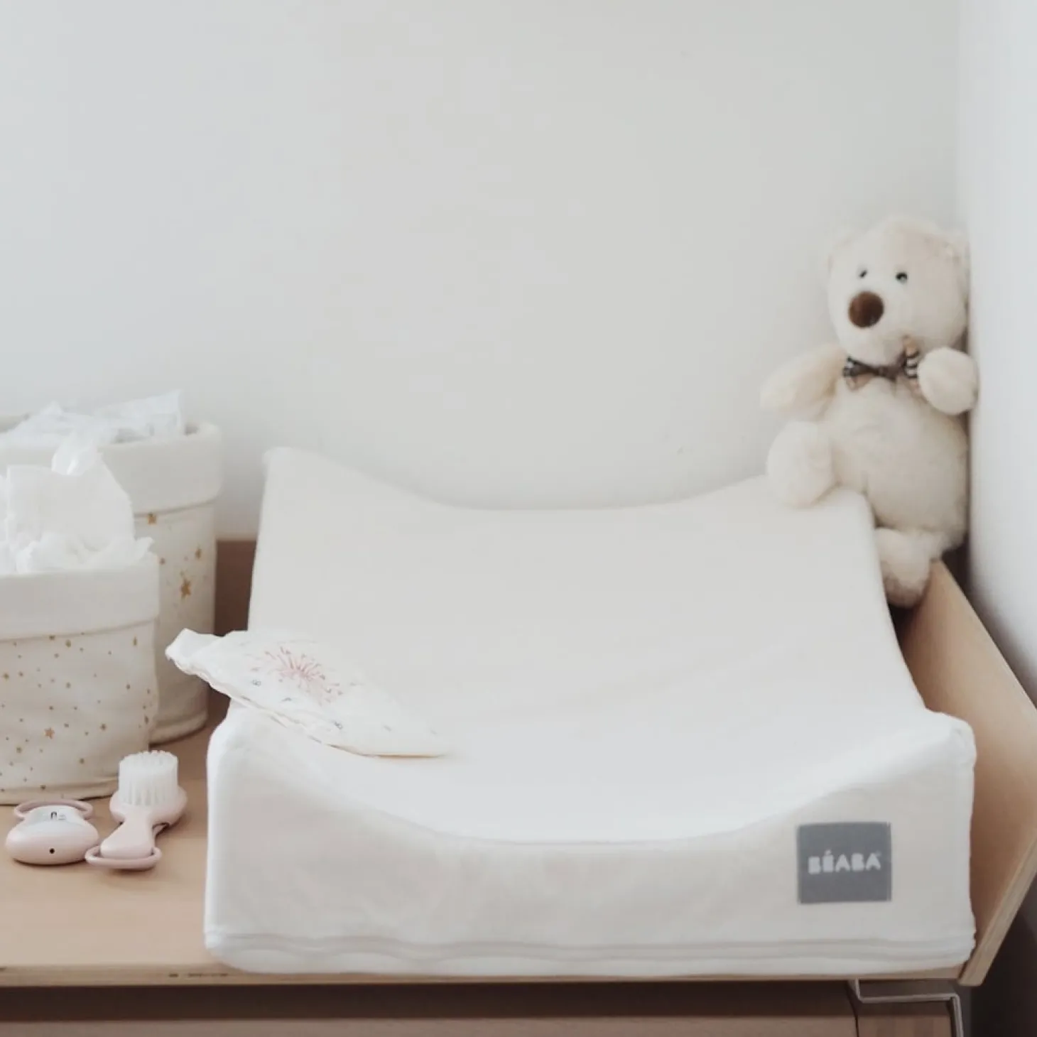 Béaba Matelas à langer incliné Sofalange Blanc