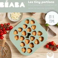 Béaba Mini Multiportions Silicone Vert sauge 20x35 ml