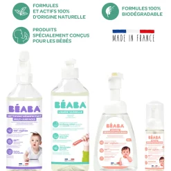 Béaba                    Nettoyant désinfectant multi-surfaces chlorophylle    500 ml