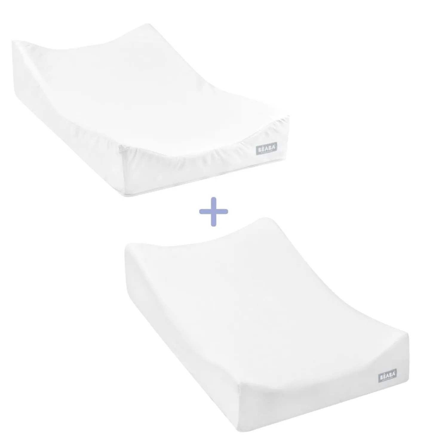 Béaba Pack matelas à langer Sofalange avec housse Blanc