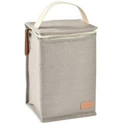 Béaba                    Pochette repas  isotherme canvas    Gris Perle