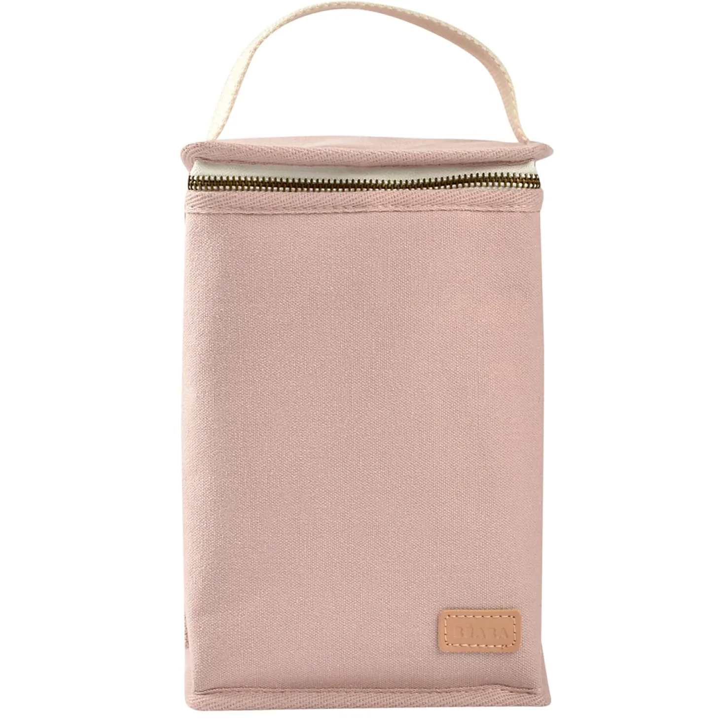 Béaba Pochette repas isotherme canvas Rose Poudré