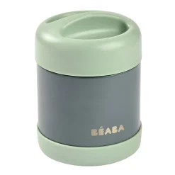 Béaba Portion inox isotherme Mineral Grey/Sage Green 300 ml