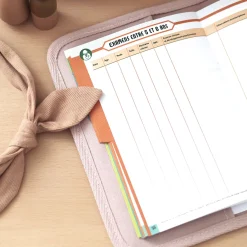 Béaba Protège carnet de santé canvas Rose Poudré