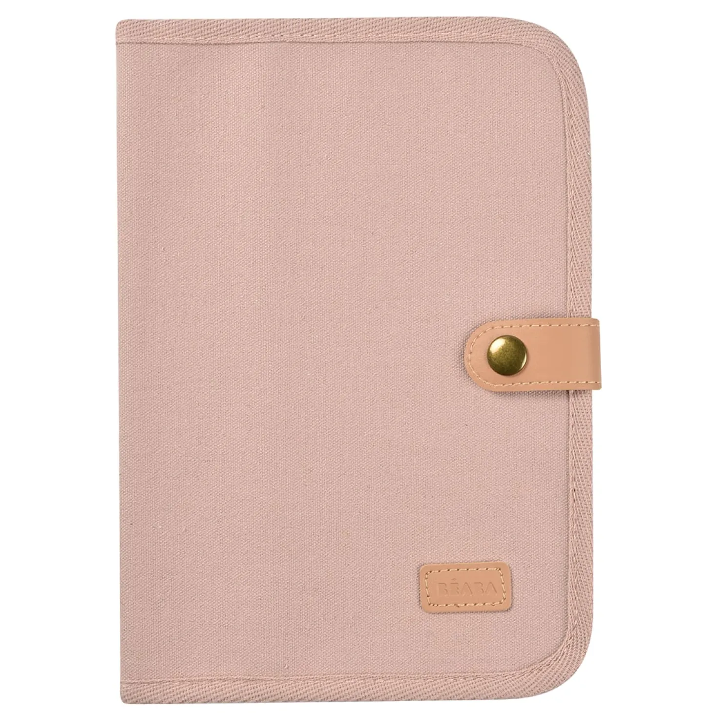 Béaba Protège carnet de santé canvas Rose Poudré