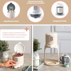 Béaba Préparateur de biberon Bib Expresso Clay Earth