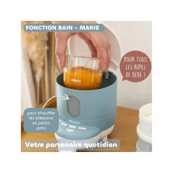 Béaba                    Préparateur de biberon Bib Expresso    Bleu Baltique