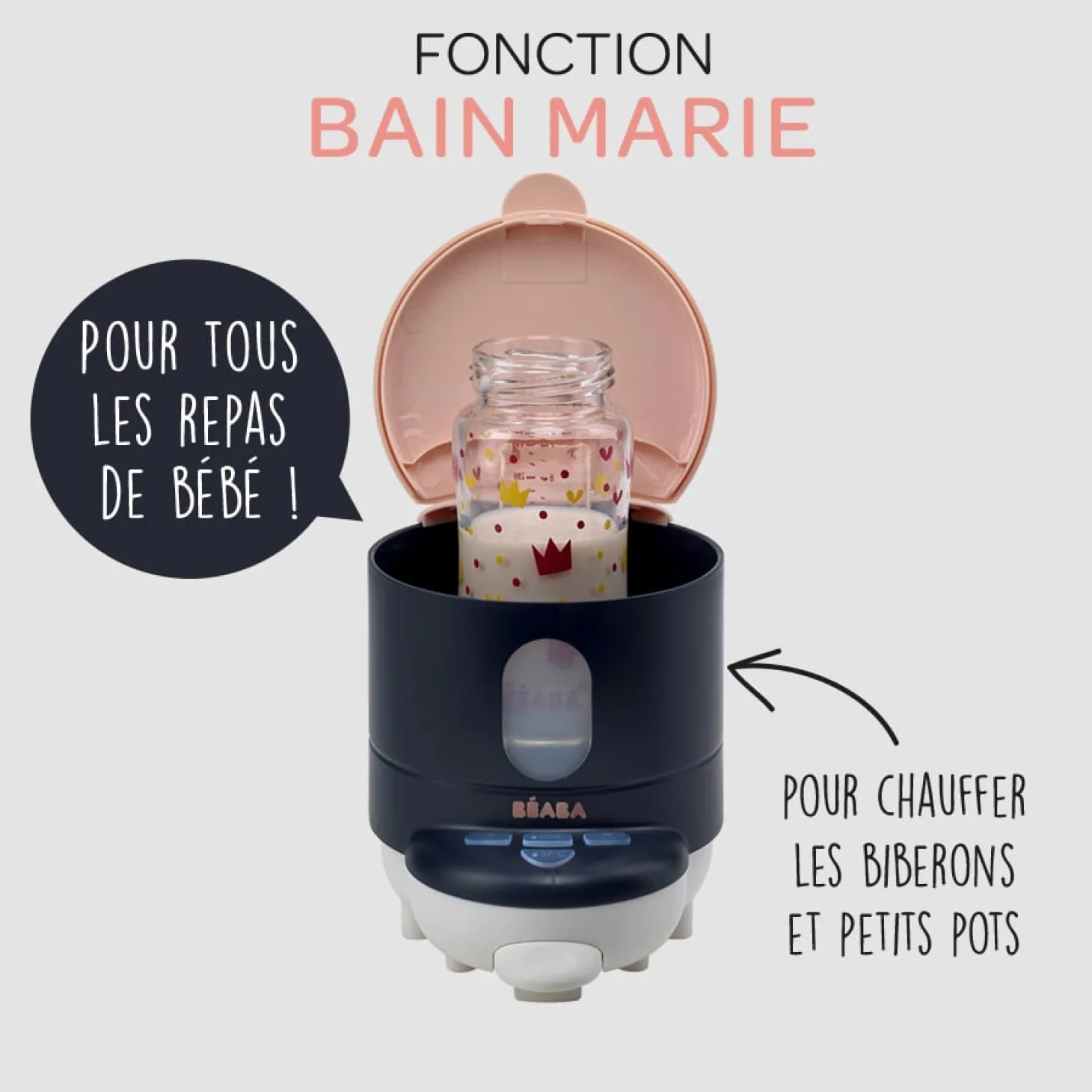 Béaba Préparateur de biberon Bib Expresso Nightblue