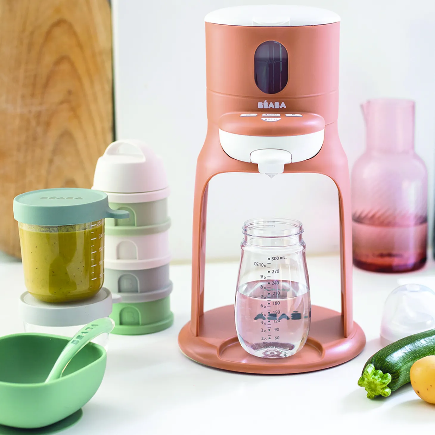 Béaba Préparateur de biberon Bib Expresso Terracotta