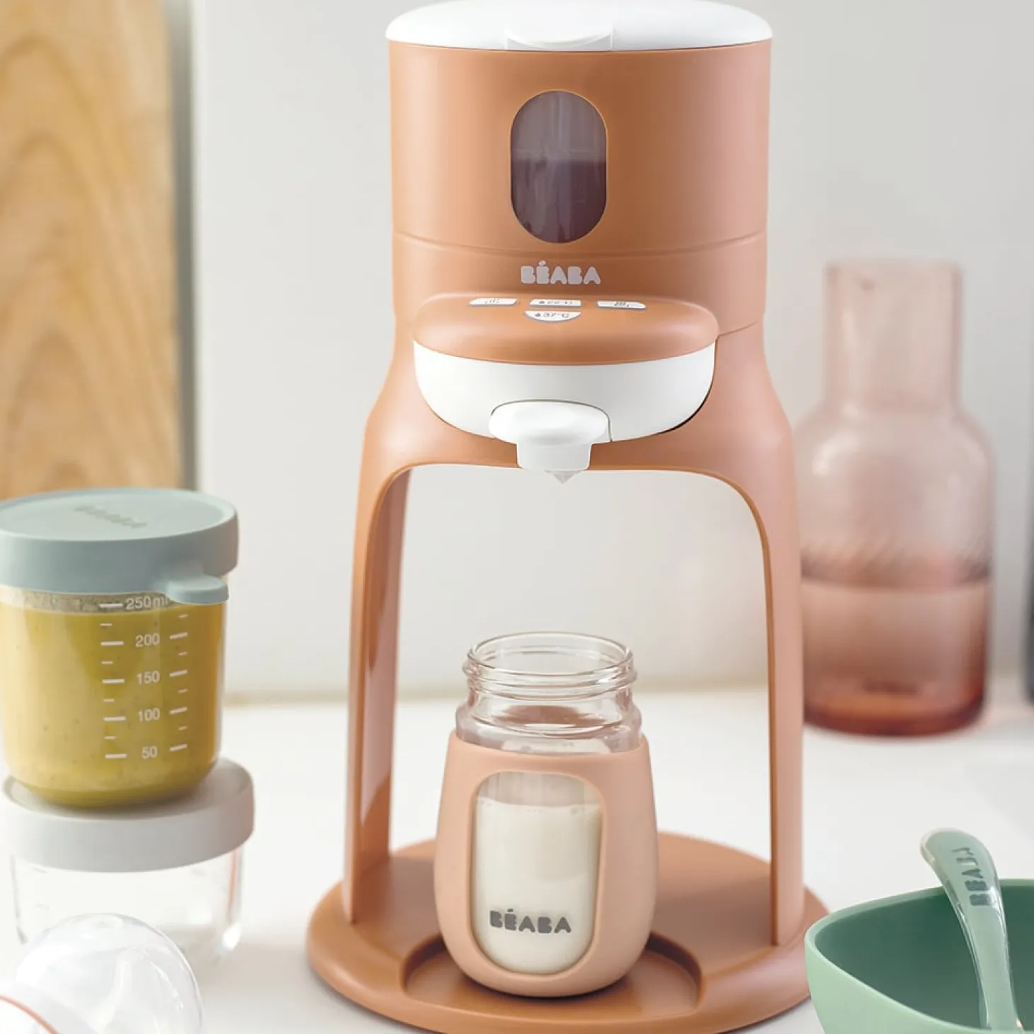 Béaba Préparateur de biberon Bib Expresso Terracotta