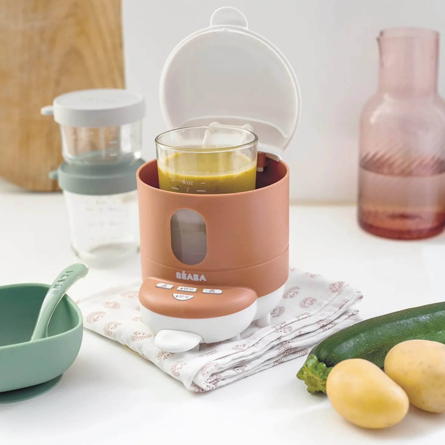 Béaba Préparateur de biberon Bib Expresso Terracotta