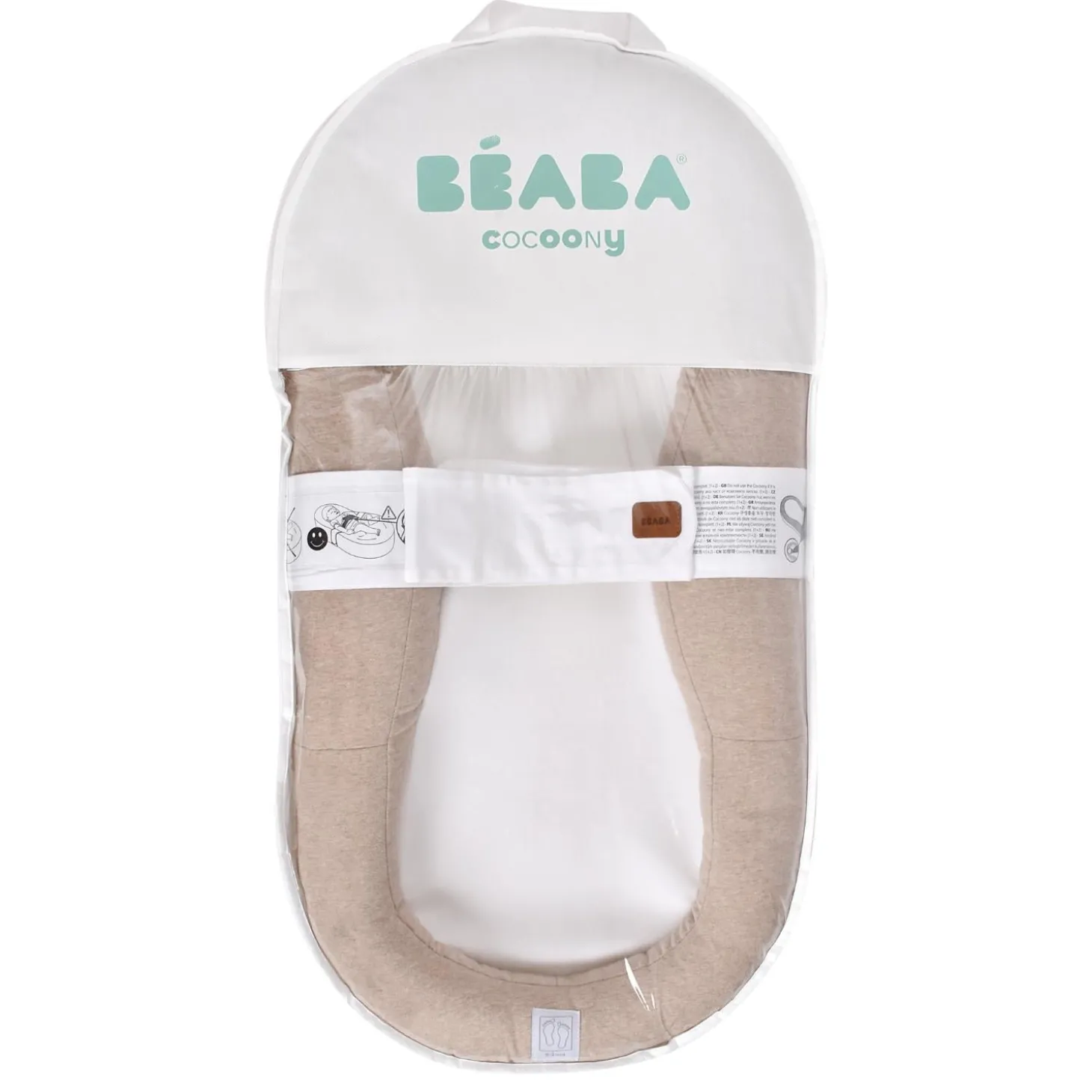 Béaba Réducteur de Lit Cocon Coton Oekotex Argile Chine / Heather Clay 0-3 mois