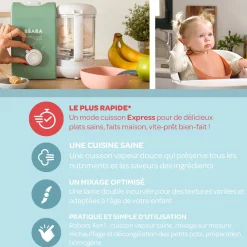 Béaba Robot multifonction Babycook Express Vert Sauge