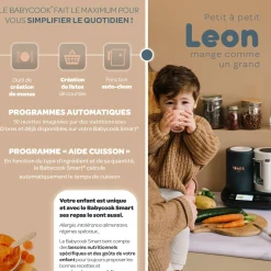 Béaba Robot multifonction Babycook Smart Gris Anthracite