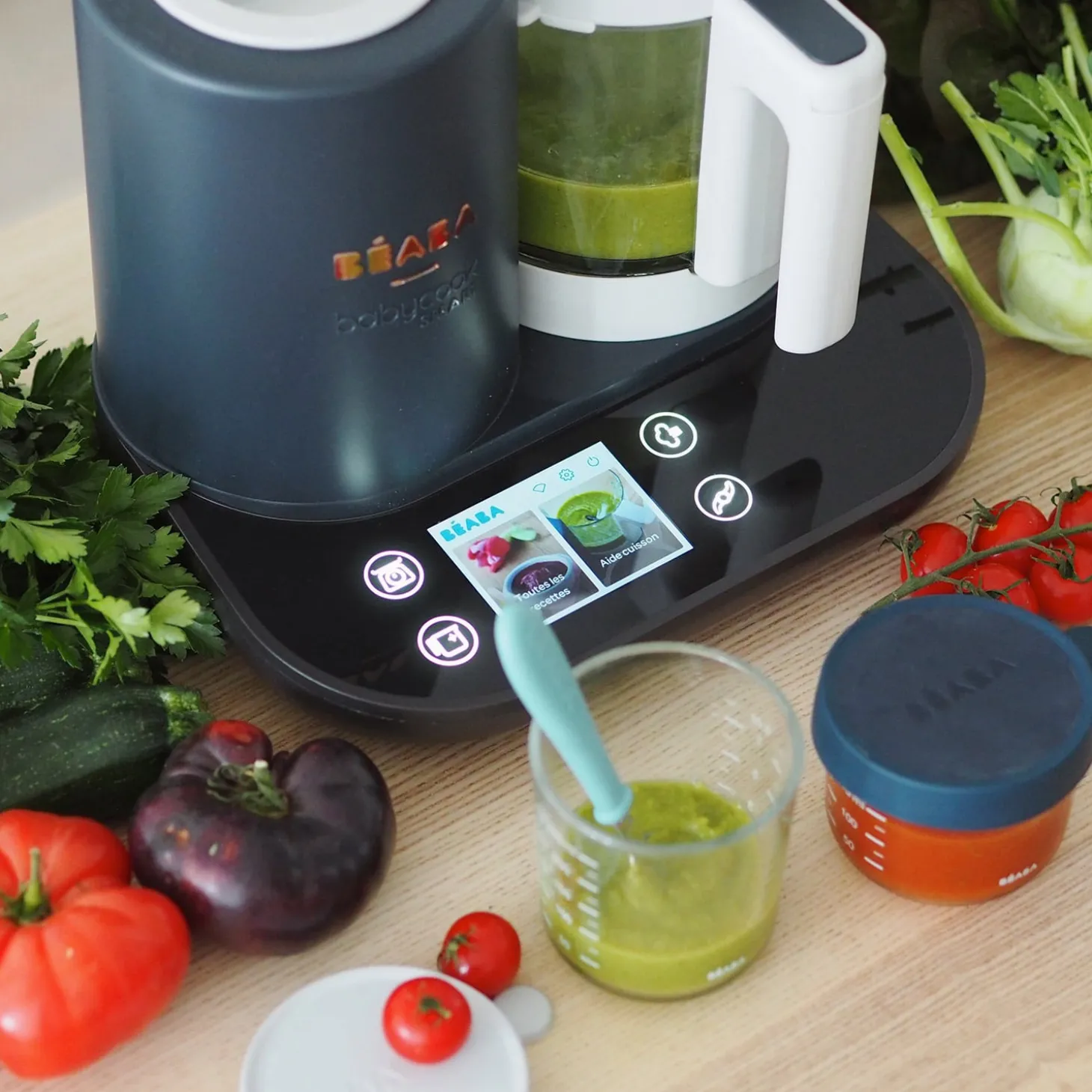 Béaba Robot multifonction Babycook Smart Gris Anthracite