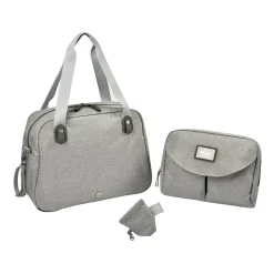 Béaba                    Sac à langer Genève    Gris Chiné