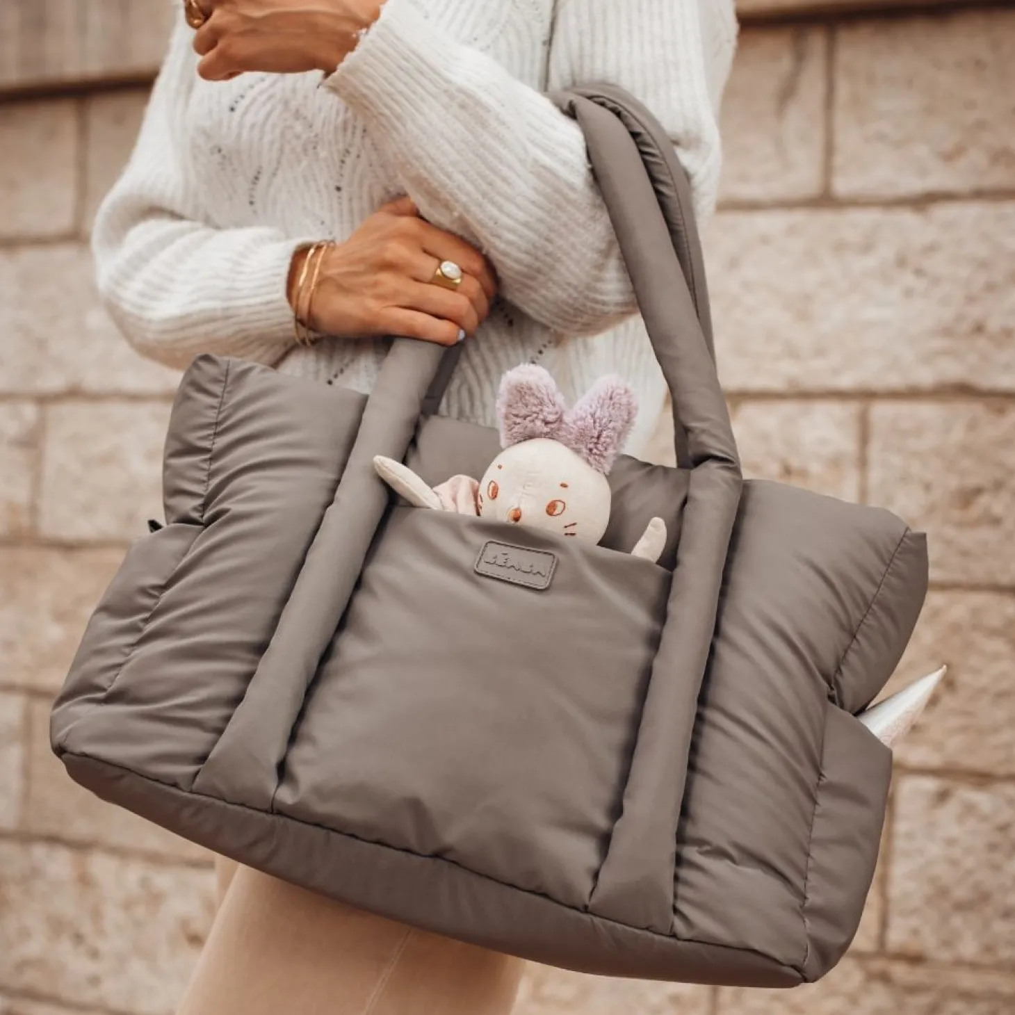 Béaba Sac à langer Paris Puffy Gris
