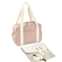 Béaba                    Sac à langer Paris    rose poudré