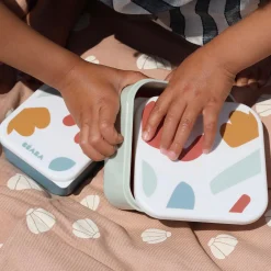Béaba                    Set de 3 boîtes à goûter    Playful