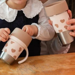 Béaba Tasse d'apprentissage Inox Click & Drink BigLove