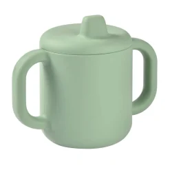 Béaba Tasse d'apprentissage silicone Sage Green 170 ml