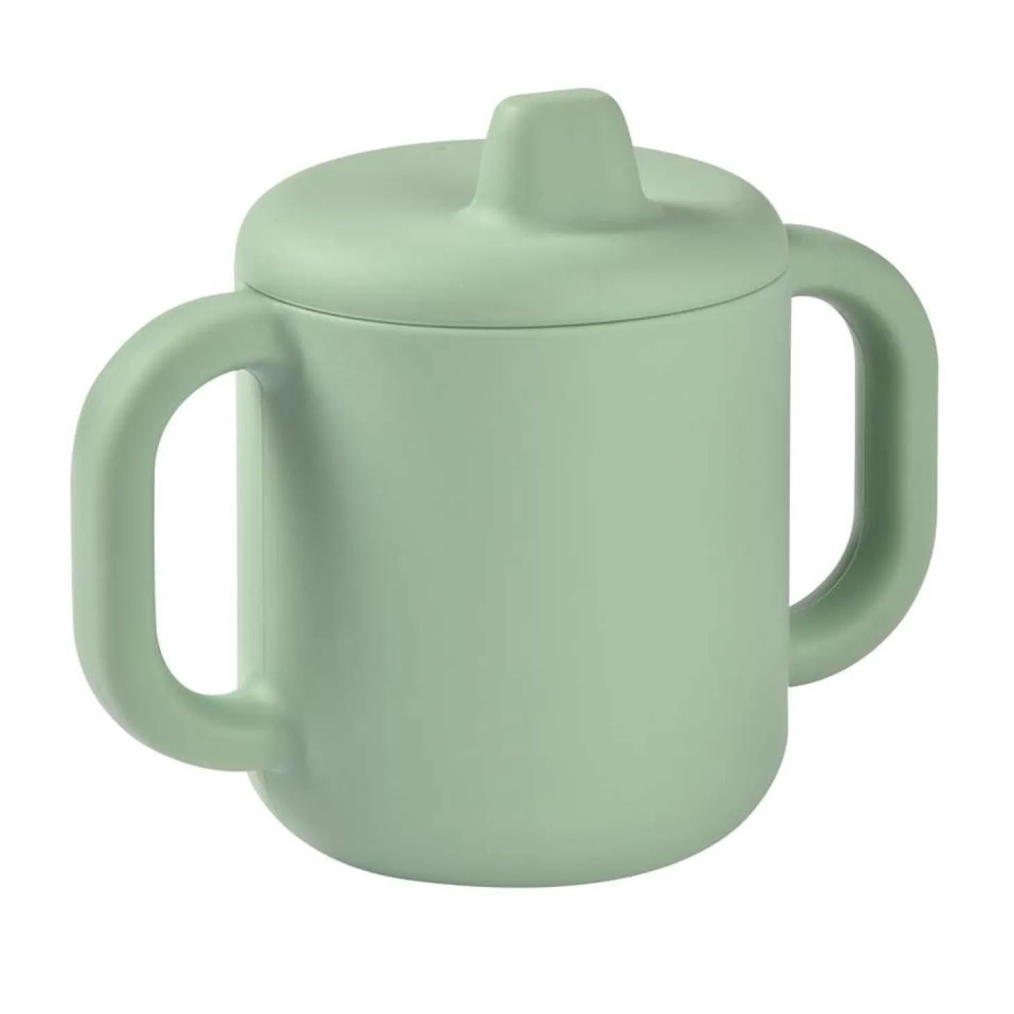 Béaba Tasse d'apprentissage silicone Sage Green 170 ml