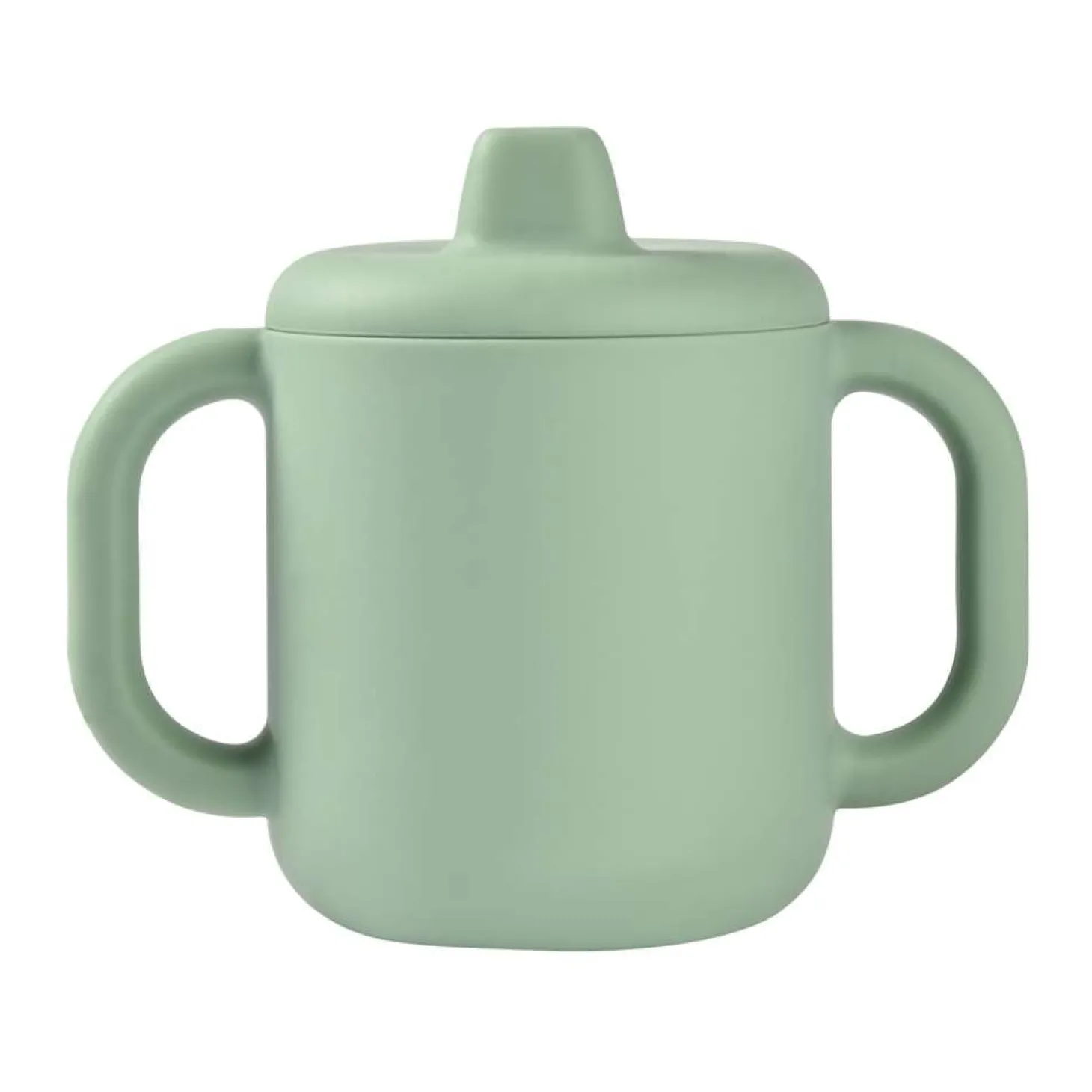 Béaba Tasse d'apprentissage silicone Sage Green 170 ml