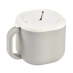 Béaba Tasse à goûter Pick N Snack Gris Velours
