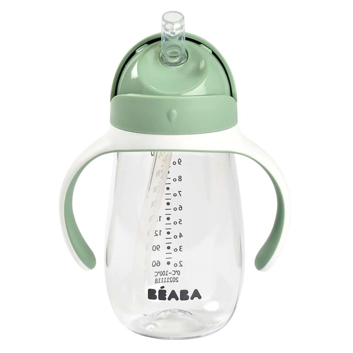 Béaba Tasse Paille vert sauge 300 ml