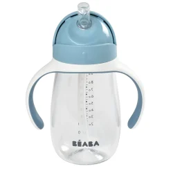 Béaba Tasse Paille Windy Blue 300 ml